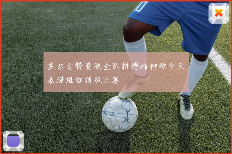 多尔古赞曼联全队拼搏精神称今天表现堪称顶级比赛